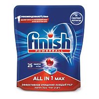 Таблетки для мытья посуды Finish PowerBall, All in 1 Max, 25 шт