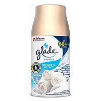 Освежитель воздуха Glade (Глейд) Automatic, Свежесть белья, сменный баллон, 269 мл