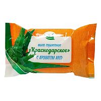 Мыло туалетное Краснодарское, С ароматом алоэ, 100 г ЧЗ