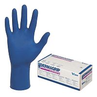 Перчатки Перчатки Dermagrip (Дермагрип) High risk powder free, латексные, L