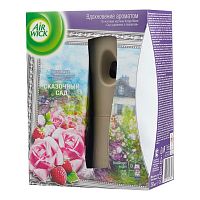 Освежитель воздуха Air Wick, Сказочный сад, автомат. аэрозольный + сменный баллон, 250 мл