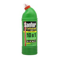 Средство чистящее универсальное Sanfor (Санфор) Универсал Лимон 10 в 1, 750 мл