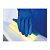 Перчатки Перчатки Vileda (Виледа) латексные многоцелевые, синие, M, арт. 100753/100156/10пар в упак фото 2