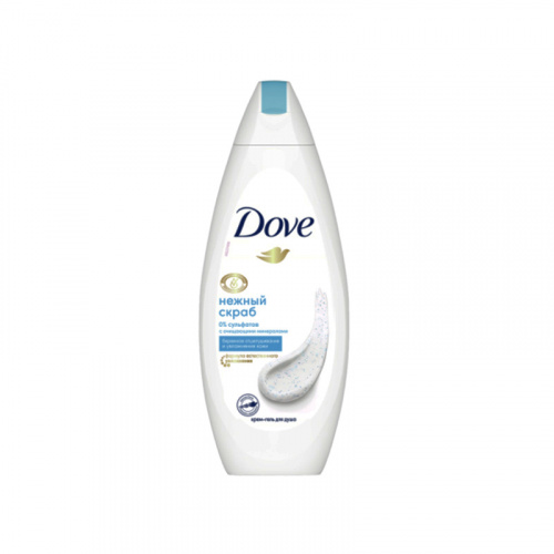 Гель-скраб для душа Dove Нежное обновление, 250 мл