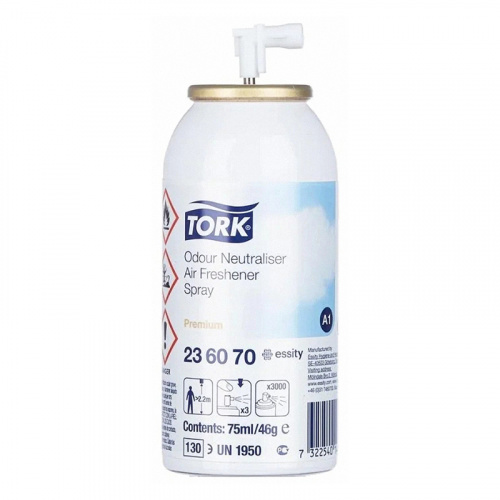 Освежители Освежитель воздуха, Tork Premium нейтрализатор запахов, сменный баллон, 75 мл, арт. 236070 фото 3