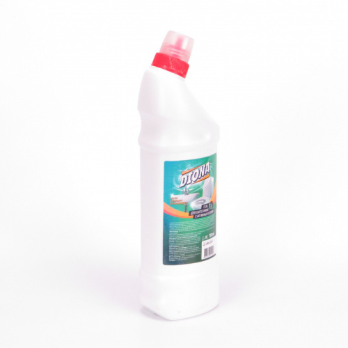 Средства для сантехники Гель для чистки сантехники с активным хлором, Diona (Диона), 750 мл фото 2
