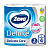 Туалетная бумага Zemma (Земма) DELUXE, белый, 3-х сл., 4 шт
