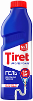 Средство для прочистки засоров Tiret Turbo (Тирет Турбо), гель ,1 л 