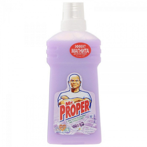 Средства для мытья пола Моющее средство для пола Mr. Proper (Мистер Пропер), Лавандовое спокойствие, 500 мл