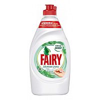 Средство для мытья посуды Fairy (Фейри) Пена-эффект, Чайное дерево и Мята, жидкое, 450 мл