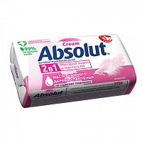 Мыло туалетное Absolut (Абсолют) Нежное антибактериальное, 90 г ЧЗ