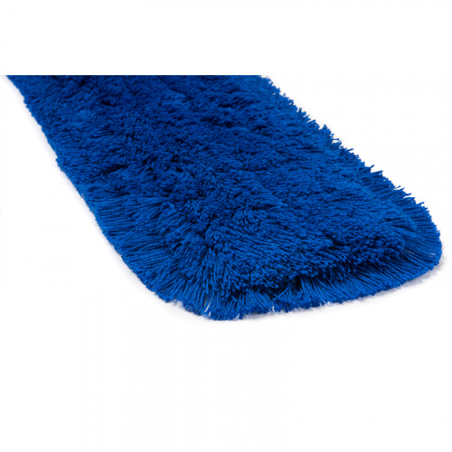 Моп, насадка плоская синяя для сухой уборки, акрил, 60х13 см