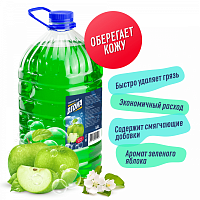 Мыло-крем жидкое Diona (Диона) Зеленое яблоко, 5 л