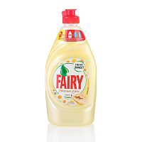 Средство для мытья посуды Fairy (Фейри) Нежные руки, Ромашка и витамин Е, жидкое, 450 мл
