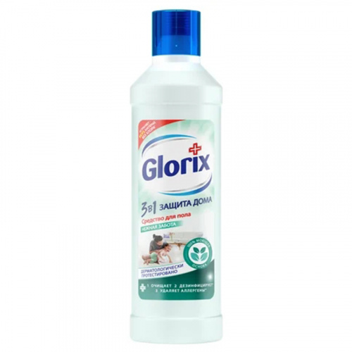 Средства для мытья пола Моющее средство для пола GLORIX (Глорикс), Нежная забота, 1 л
