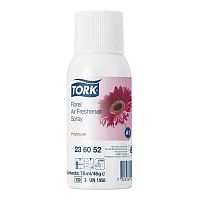 Освежитель воздуха, Tork Premium цветочный аромат, сменный баллон, 75 мл, арт. 236052