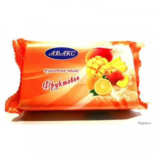 Мыло Мыло туалетное Авакс, Фруктовое, 90 г