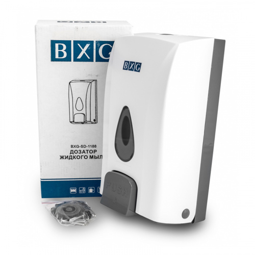 Мыло Дозатор жидкого мыла BXG-SD-1188, 1 л фото 3