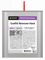 Средства для удаления сложных загрязнений Средство против граффити Pro-Brite Graffiti Remover Hard, 3 л, арт. 102-3