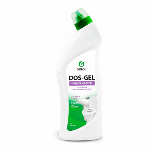 Средства для санитарных помещений Чистящее средство Grass DOS GEL, 750 мл, арт. 219275