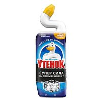 Средство чистящее для унитаза Туалетный утенок Супер Сила Видимый эффект, 900 мл ЧЗ 