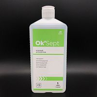 Антисептики Средство дезинфицирующее Ok Sept (ОкСепт), кожный антисептик 1 л