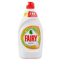 Средство для мытья посуды Fairy (Фейри) Апельсин и Лимонник, жидкое, 450 мл