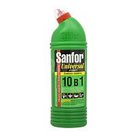 Средство чистящее универсальное Sanfor (Санфор) Универсал 10 в 1, 750 мл