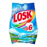 Стиральный порошок Losk (Лоск) Automat Горное Озеро, для белого 4 кг