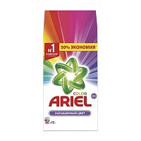 Стиральный порошок Ariel (Ариэль) Automat Color Насыщенный цвет, 12 кг