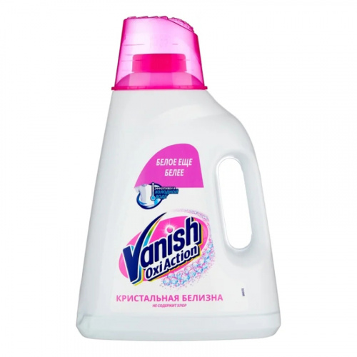 Отбеливатели, пятновыводителя Пятновыводитель Vanish (Ваниш) Gold Oxi Action, для белого, жидкий, 2 л