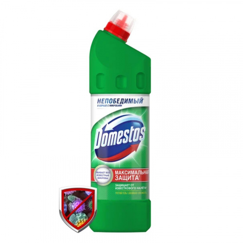 Средства для сантехники Гель для сантехники Domestos (Доместос) Хвойная свежесть, универсальный, 1 л