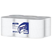 Туалетная бумага PROtissue Lite, Т2, 1 сл., белая, 200 м, арт. С231
