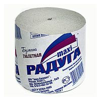 Туалетная бумага Радуга MAXI, 1 сл., серая, без втулки, 54 м