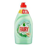 Средство для мытья посуды Fairy (Фейри) Нежные руки, Чайное дерево и Мята, жидкое, 450 мл ЧЗ