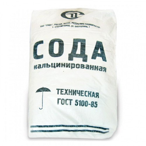 Универсальные чистящие средства Средство чистящее универсальное Сода кальцинированная, 12.5 кг