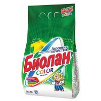 Стиральный порошок Биолан Color, автомат, 6 кг