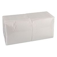 Салфетки бумажные 400 шт., 24х24 см, "Big Pack", белые, 100% целлюлоза
