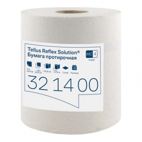 Протирочная бумага Tellus Reflex Solution Стандарт, М4, 1 сл., арт. 321400