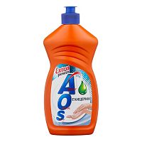 Средство для мытья посуды AOS (АОС) Глицерин, жидкое, 450 мл
