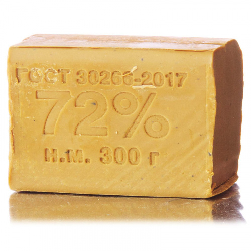 Хозяйственное мыло Мыло хозяйственное 72%, ГОСТ, б/об 300 г/33