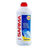 Средство для мытья посуды Sarma (Сарма) Лимон, гель, 500 мл
