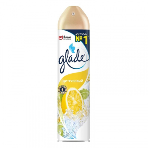 Освежители Освежитель воздуха Glade (Глейд) Аэрозоль, Цитрусовый, 300 мл